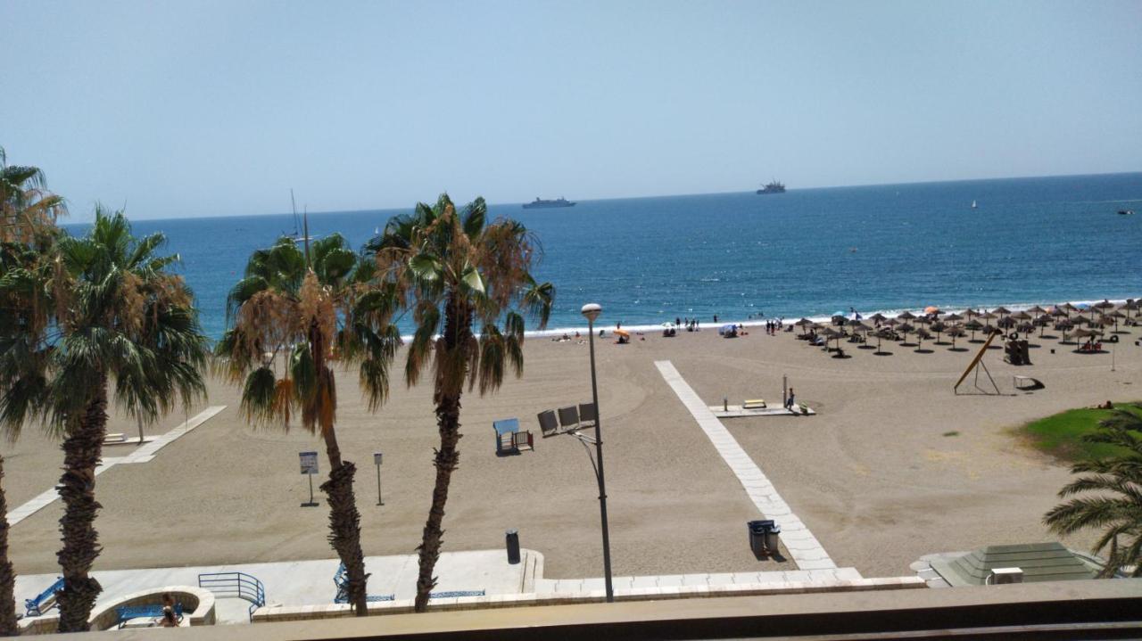 Primera Linea De Playa En La Malagueta Málaga Exteriör bild