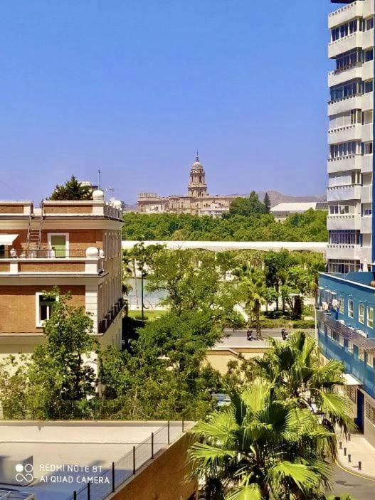 Primera Linea De Playa En La Malagueta Málaga Exteriör bild